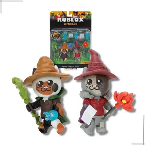 Bonecos Roblox - Wizard Cats - Pack Com 2 Figuras - Sunny à venda em São Caetano do Sul São ...