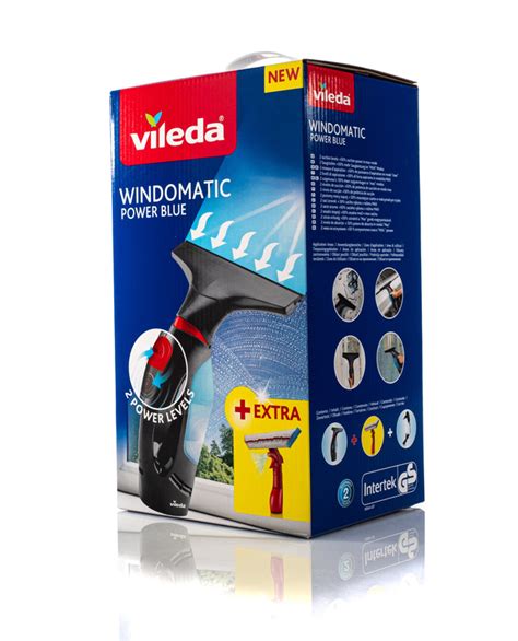 MYJKA AKUMULATOROWA DO OKIEN VILEDA WINDOMATIC Power Blue Spryskiwacz