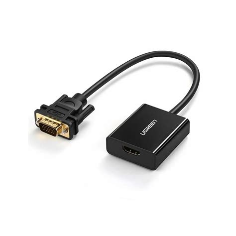 Ripley Adaptador Ugreen Hu Hdmi A Vga Black