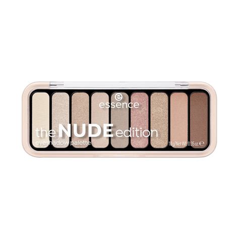 Essence Eyeshadow Palette The Nude Edition 10 Pretty In Nude Béžová krasa Paletky s očními