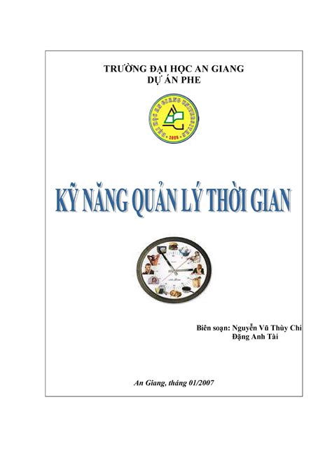 123doc Tim Hieu Ve Ky Nang Quan Ly Thoi Gian TR NG I H C AN GIANG