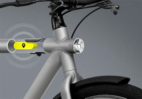 Diebstahlsicheres Smart Fahrrad Mit Elektro Motor Von Vanmoof