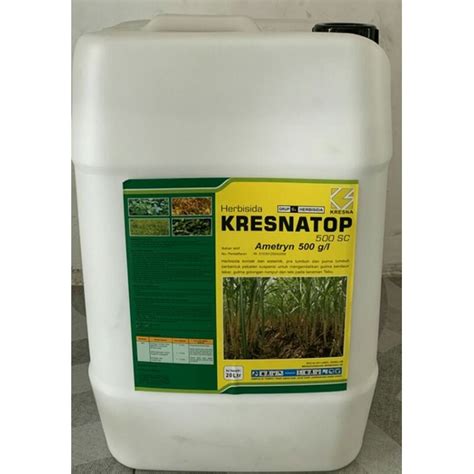 Jual Herbisida KRESNATOP 500SC Drum Besar 20 Liter Untuk Tanaman Tebu