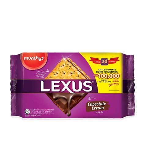 Munchys Lexus Chocolate Sandwich 190g Village Grocer M City