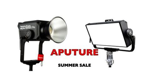 Aputure Summer Sale Save Up To 50 Newsshooter