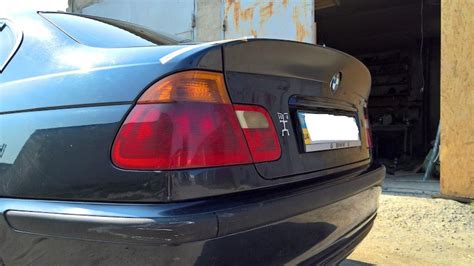 BMW E46 Rear CSL Spoiler M3 Bmw E46 Sedan Spoiler Lip 4 Door Etsy