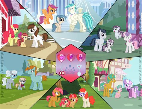 MLP [Next Gen] CMC Families by KittyPainty on DeviantArt