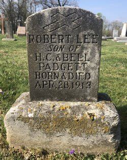 Robert Lee Padgett Homenaje De Find A Grave