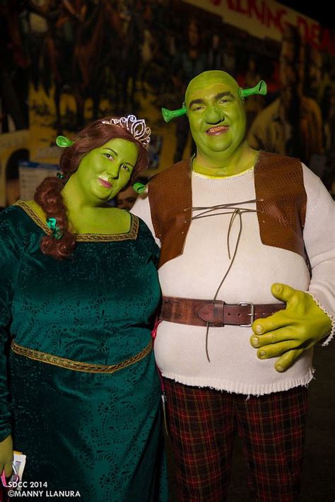 Shrek And Fiona Halloween Costumes