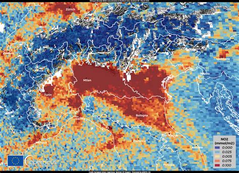 La Qualit Dell Aria Anche In Provincia Di Alessandria Vista Dallo Spazio