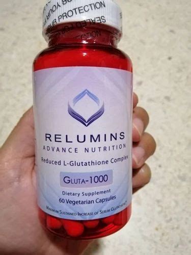 Relumins Advance Nutrition Reduced L Glutathione Complex Gluta