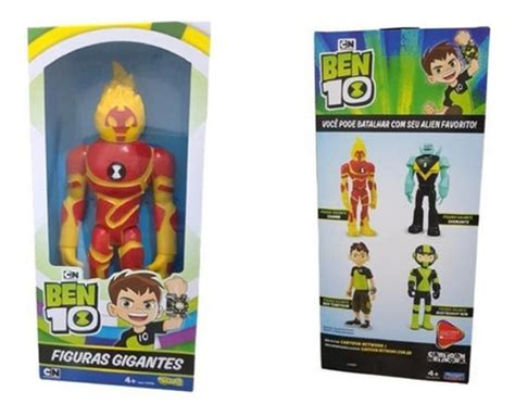 Boneco Ben 10 Chama Figuras Gigantes Sunny Original Cn MercadoLivre