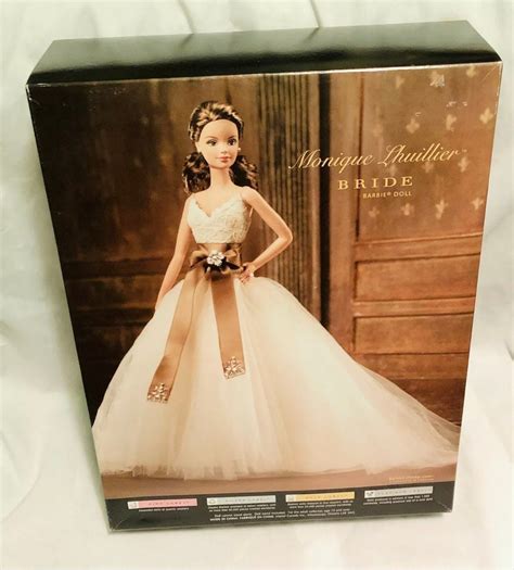 Monique Lhuillier Gold Label Bride Wedding Barbie Collector Doll Nrfb Etsy