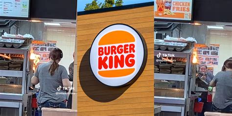 Customer Finds Burger King Workers Handling Kitchen Fire