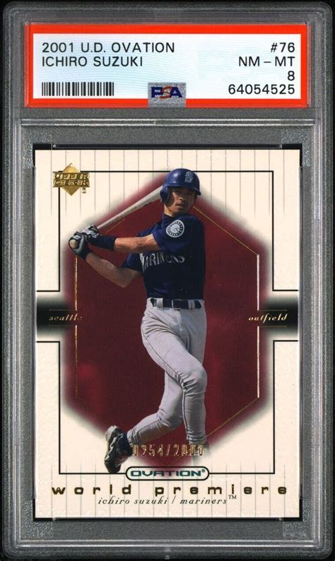 Upper Deck Ovation Ichiro Suzuki Rc For Sale Online