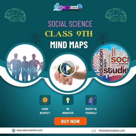 Ncert Mind Maps For Class 9th Social Science Edunovations Book Store