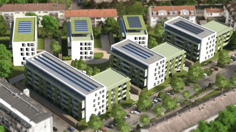 3D Architektur Visualisierung Außenrenderings Darmstadt