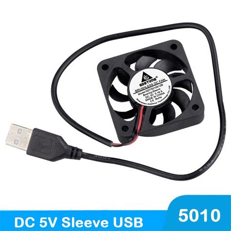 Gdstime ventilador de refrigeración sin escobillas 5V USB 5cm 50mm