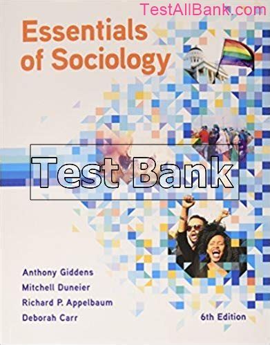 Essentials Of Sociology Th Edition Giddens Test Bank