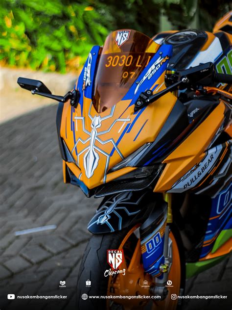 Decal Stiker Honda CBR 250 RR MM93 Orens Nusakambangan Sticker