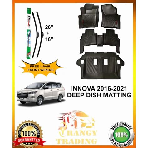 Toyota Innova To Oem Deep Dish Matting With Free