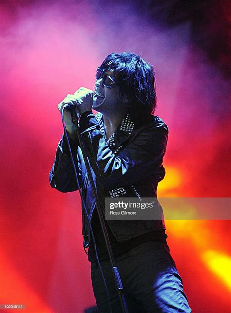 Julian Casablancas Of The Strokes Performs On Stage On The Last Day