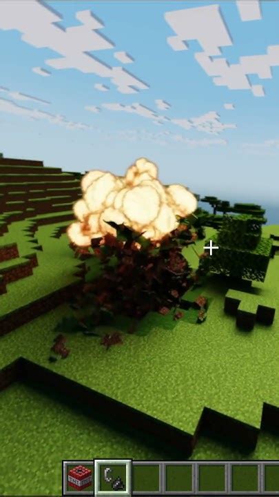 Realistic Tnt Explosion In Minecraft Реалистичный тнт в Майнкрафте