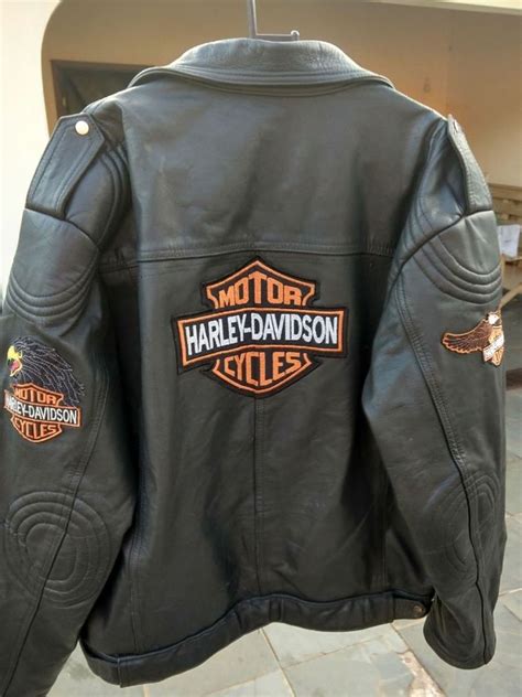 Jaqueta De Couro Harley Davidson Casaco Masculino Harley Davidson