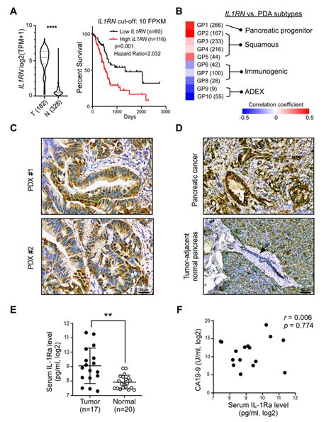 Increased Expression Of Interleukin Receptor Antagonist Is Associated