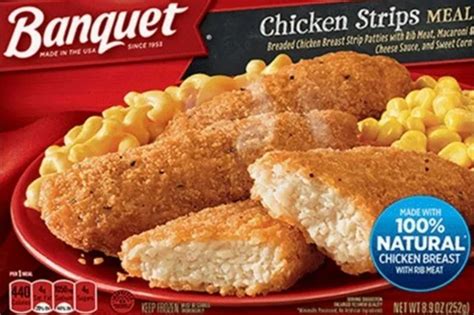 Banquet Recalls 245k Pounds Of Frozen Chicken Strip Meals