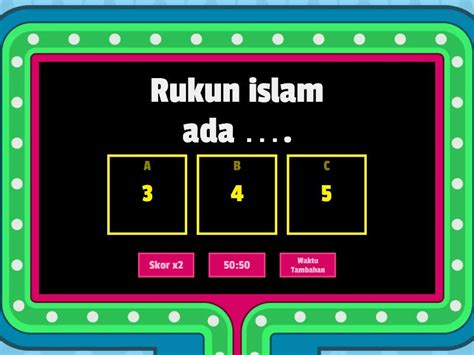 Asesmen Sumatif Akhir Topik Mata Pelajaran Fikih Kelas Bab Rukun