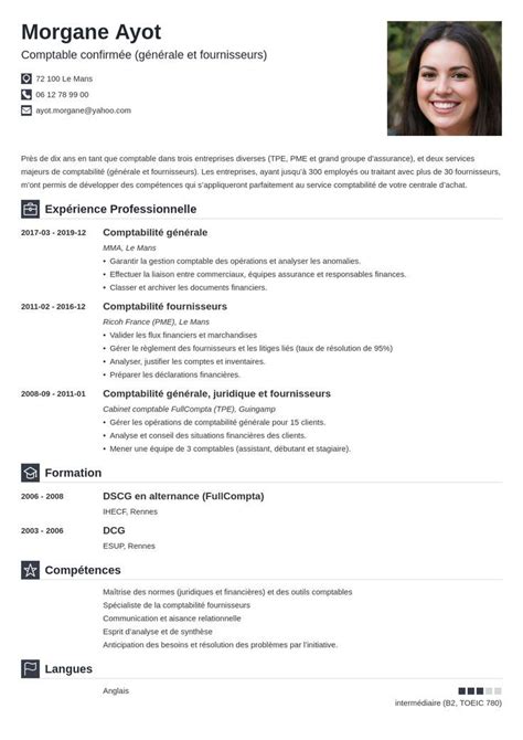 Blog Cv Comptable Modele Iconic Exemple Cv Comptable Cv Francais