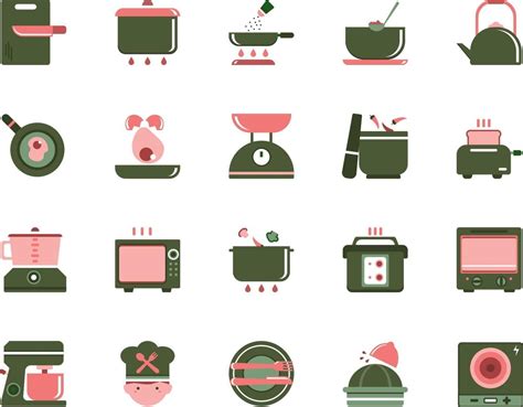 Web Kitchen Cooking Flaticon Vector Art At Vecteezy