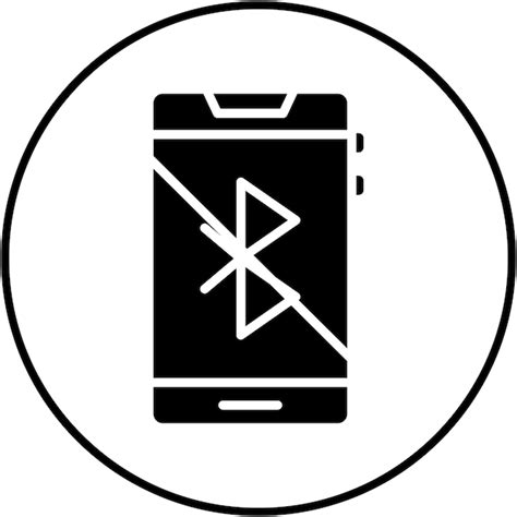 Premium Vector Bluetooth Disabled Vector Icon Can Be Used For Mobile