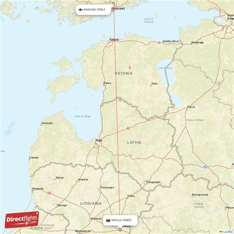 Direct Flights From Helsinki To Vilnius Hel To Vno Non Stop