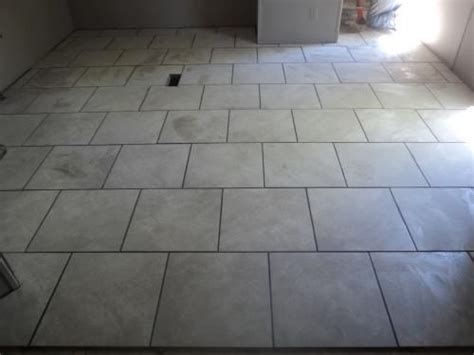 Trafficmaster Portland Stone Gray In X In Glazed Ceramic Floor