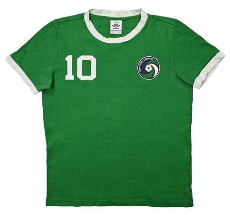 New York Cosmos Pele Shirt M Football Soccer Rest Of World