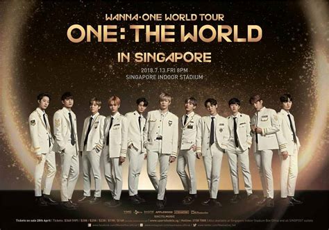 Wanna One World Tour In Singapore