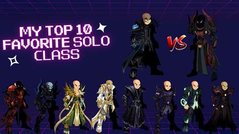 AQW My Top 10 Favorite Solo Class 2023 YouTube