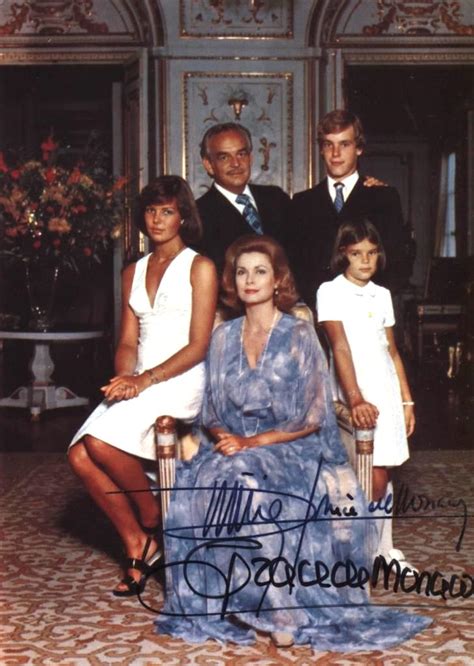 Autografi Di Ranieri Iii Di Monaco E Grace Di Monaco Foto Famiglia