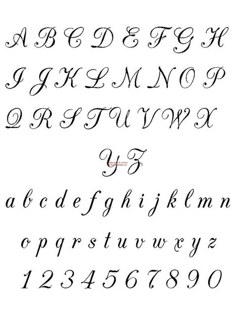 Free Tattoo Fonts, Tattoo Lettering Design, Tattoo Lettering Fonts, Lettering Alphabet Fonts ...