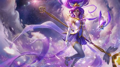 Janna Lol Star Guardian Splash Art K Wallpaper Pc Desktop