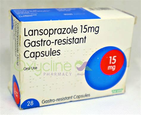 Lansoprazole 15mg X28 Teva Oxycline Pharmacy