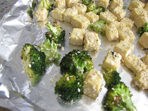 Roasted Sesame Tofu And Broccoli • Food In Brief