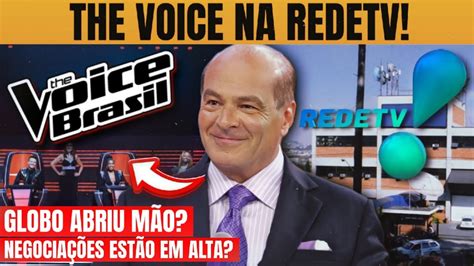 The Voice Brasil Pode Ir Para Redetv Youtube