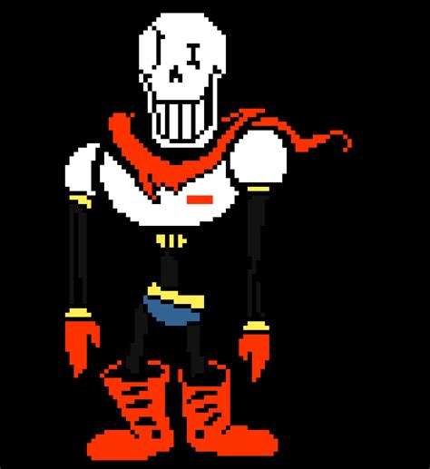 Undertale Papyrus Battle Sprite Pixel Art Maker Images 38880 Hot Sex Picture