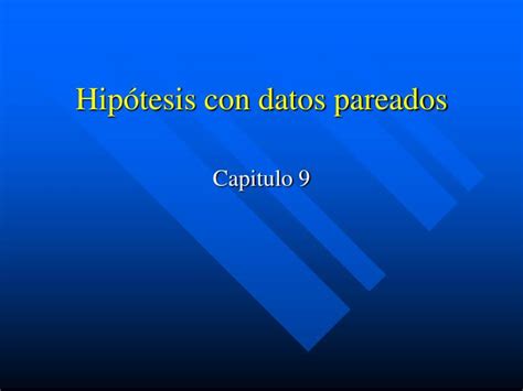 Ppt Hip Tesis Con Datos Pareados Powerpoint Presentation Free