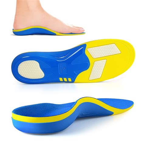 Dacat High Arch Support Plantar Fasciitis Insoles Heavy Duty