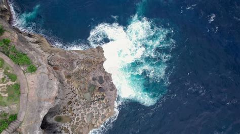 Cinematic Aerial Landscape Shots Of The Beautiful Island Of Nusa Penida