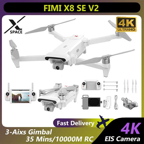 Drone Fimi X Se V K Eis Camera Professional Km Rc Fpv Axis